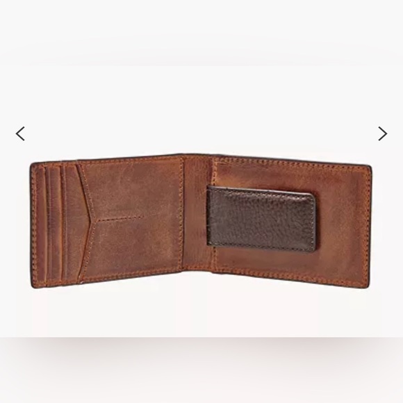 FOSSIL Quinn Money Clip Bifold - Picture 2 of 11